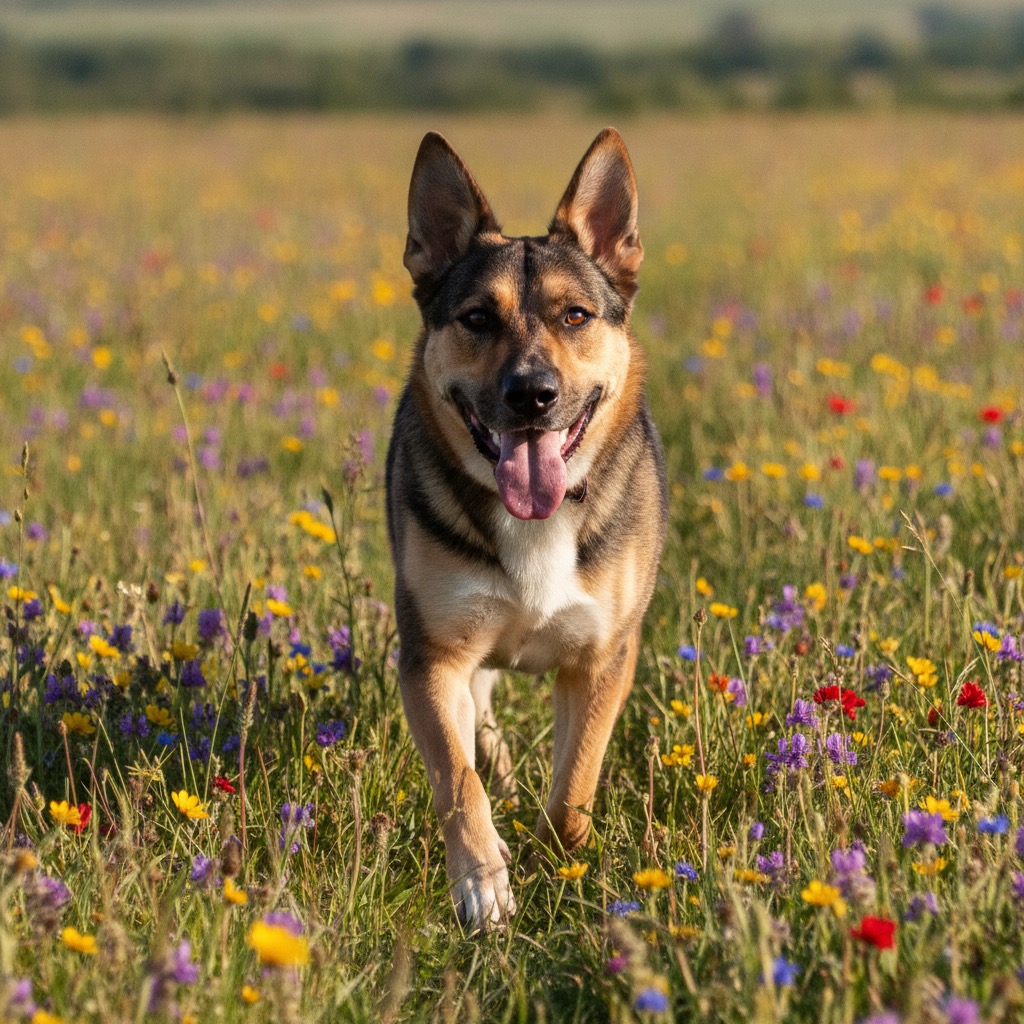 German Shepherd Pit Bull