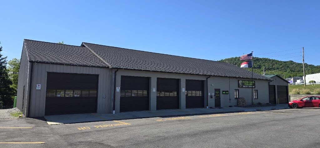 Alleghany County Rescue Squad animal shelter in Sparta, NC