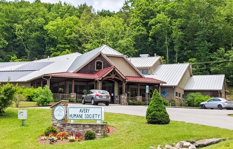 Avery Humane Society animal shelter in Newland, NC