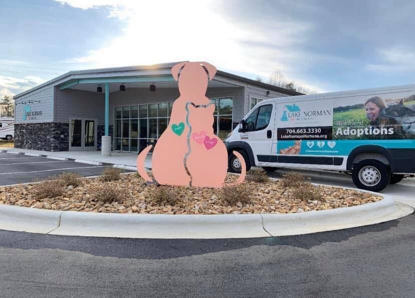 Lake Norman Humane animal shelter in Mooresville, NC