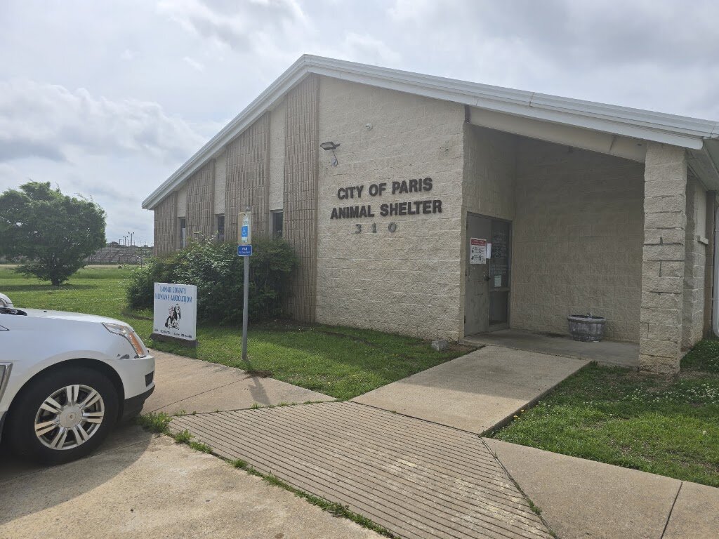 Lamar County Humane Society animal shelter in Paris, TX