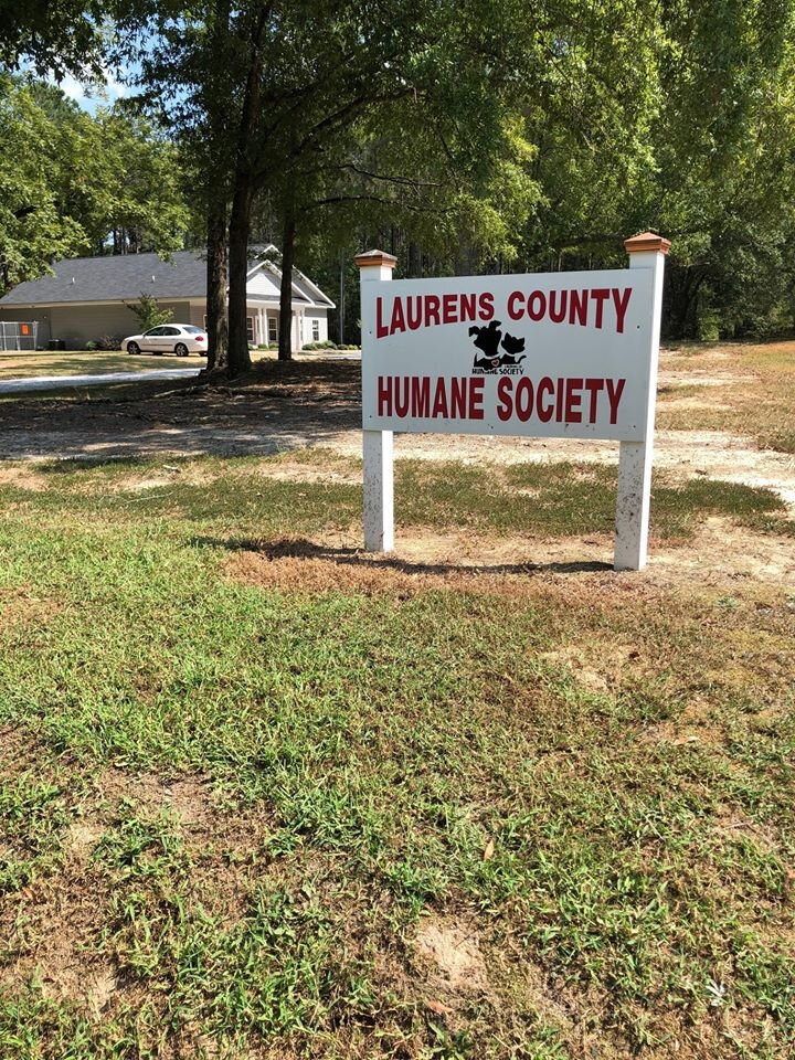 Laurens County Humane Society animal shelter in Clinton, SC